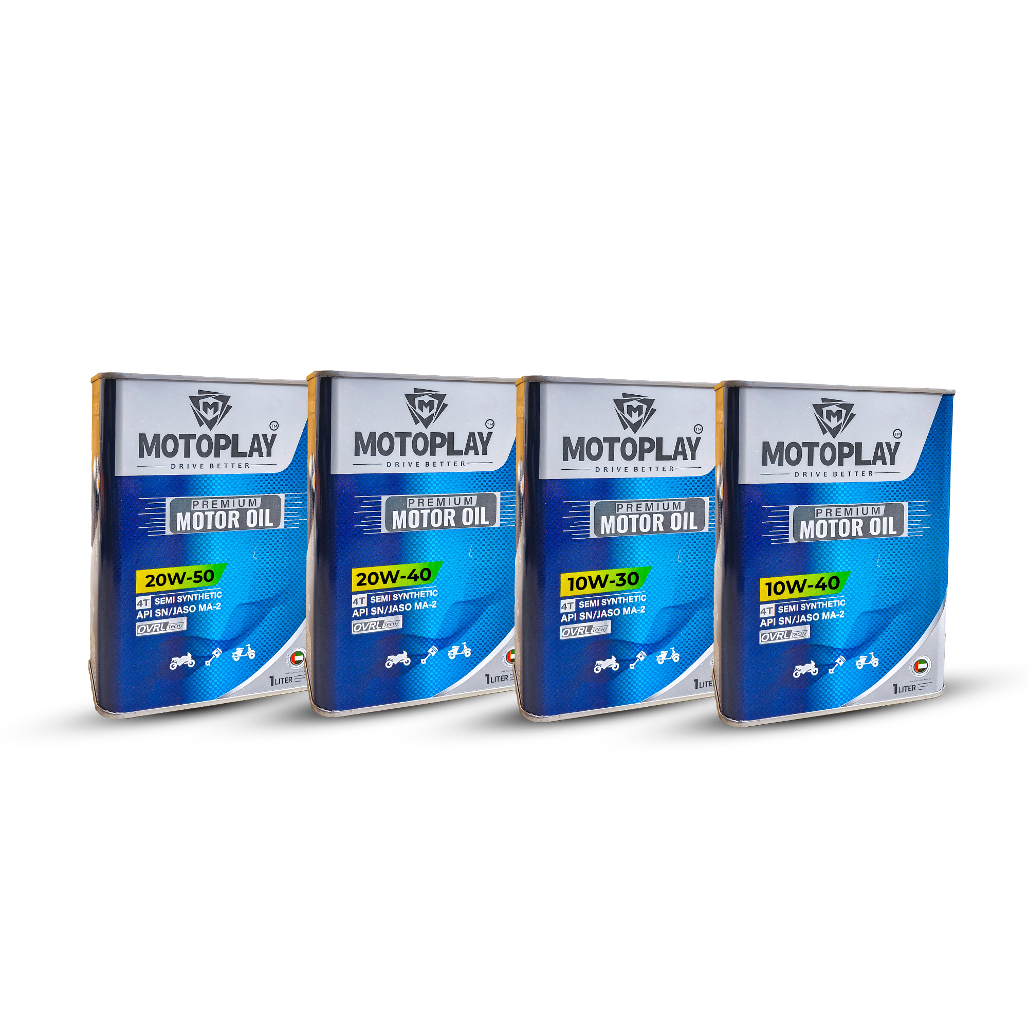 MOTOPLAY Premium Motor Oil (Semi Synthetic)