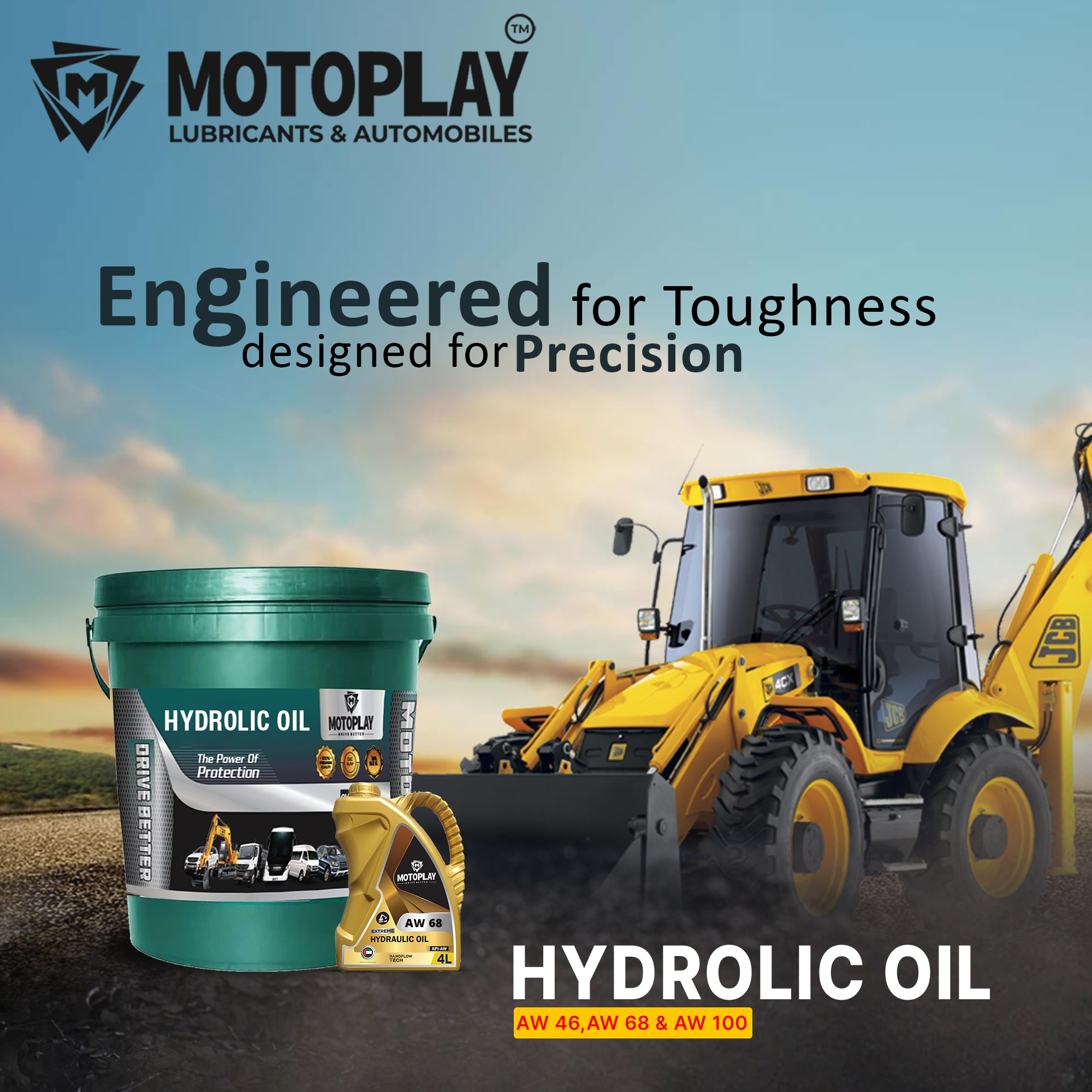 MOTOPLAY Extreme Hydraulic Oil Pail