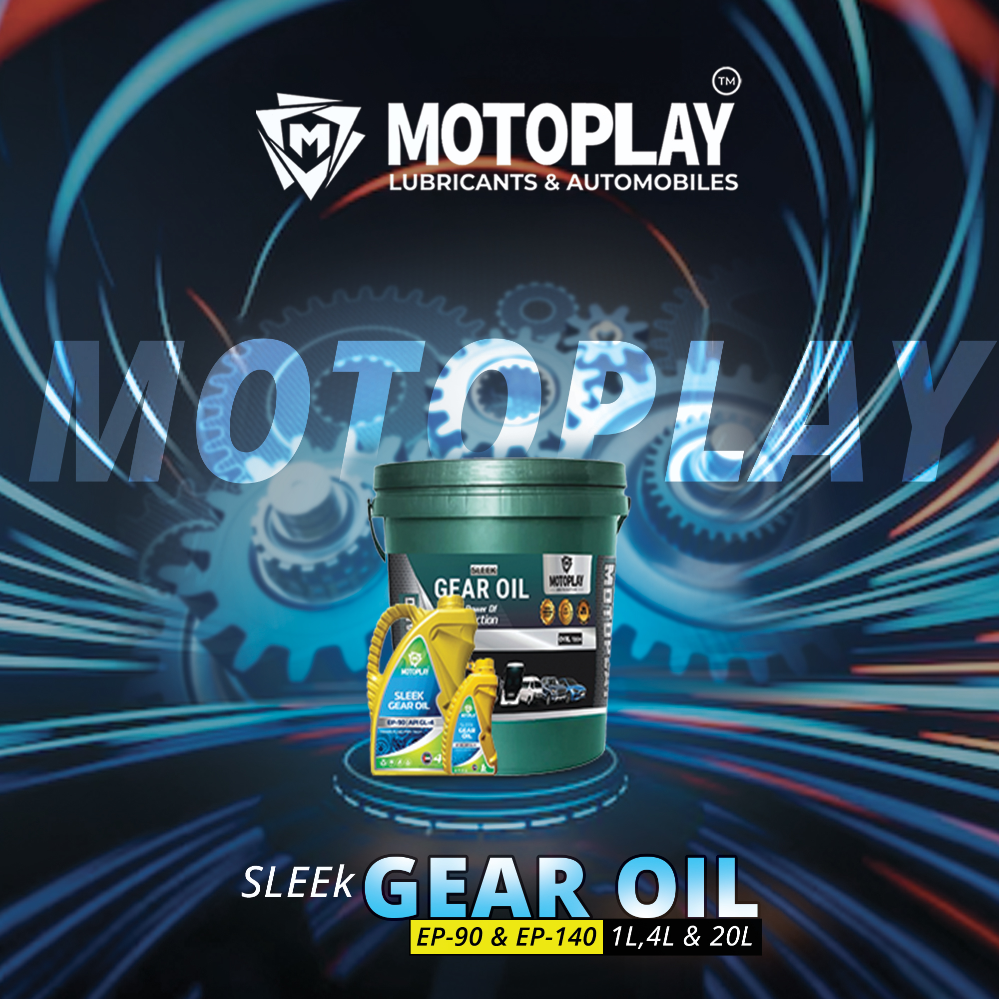 MOTOPLAY Sleek Gear Oil