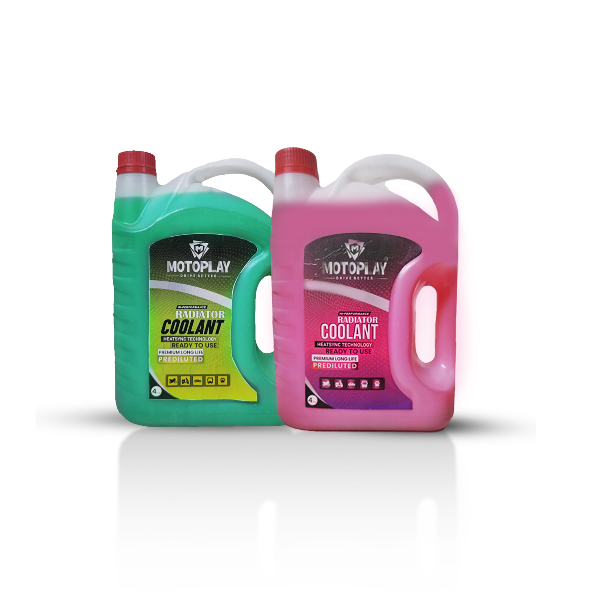 MOTOPLAY RADIATOR COOLANT PINK/GREEN